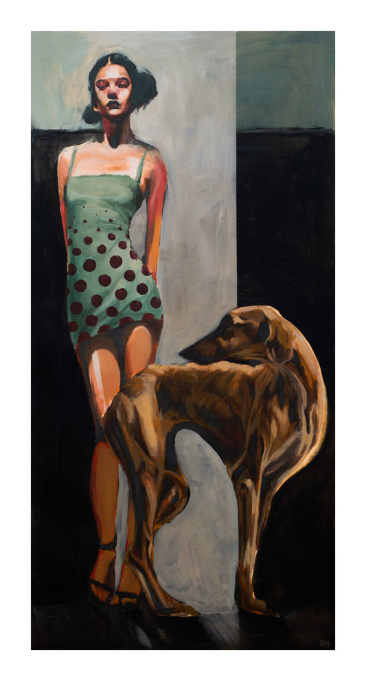 GREYHOUND // FINE ART PRINT