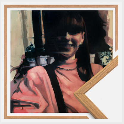 Teak frame