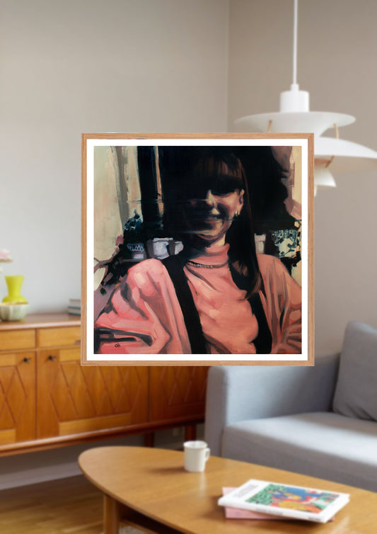 Teak frame