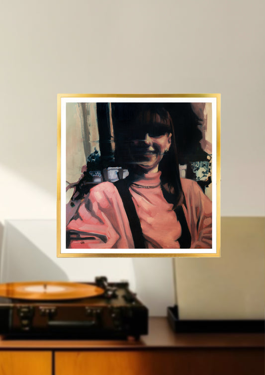 Gold frame