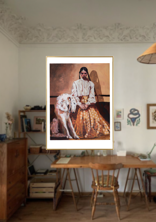 Shiny Gold frame